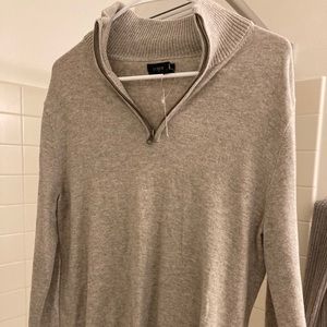 Long-sleeve thin sweater top